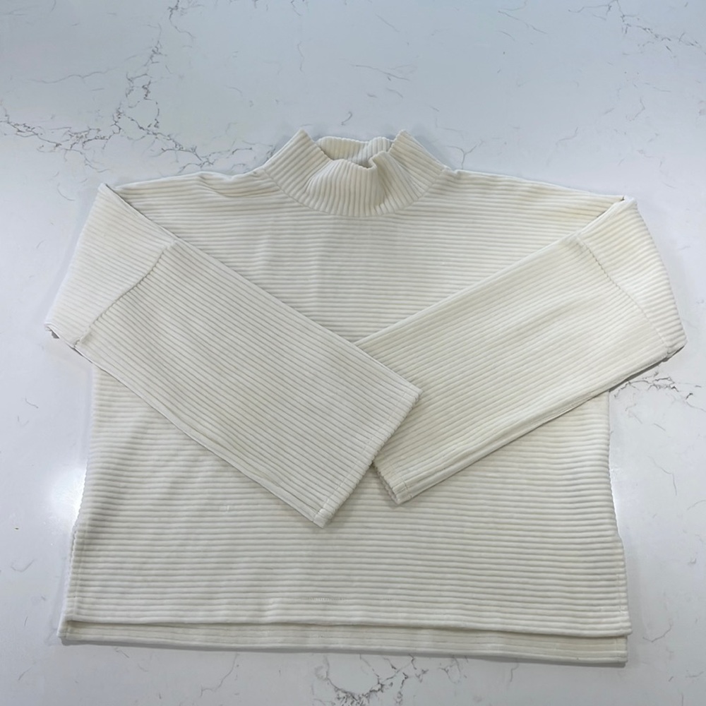 Madewell Texture & Thread Cordaroy Sweater
